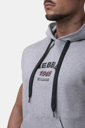Безрукавка Nebbia Golden Era Hoodie Ragtop Light Grey 197