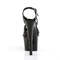 Босоножки Pleaser Sky-330, каблук 7 дюймов, 2 3/4 дюйма, чёрные, босоножкии с перекрещивающимися ремешками сзади