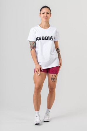 Футболка Nebbia T-shirt GYM ESSENTIALS White 380