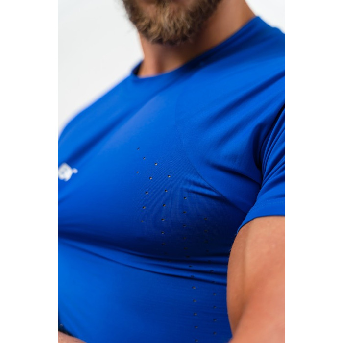 Футболка Nebbia Workout Compression T-shirt Endurance Blue 339