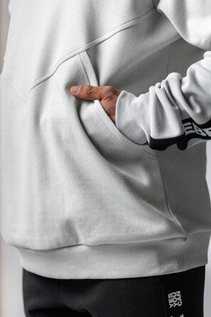 Худі чоловіча Nebbia Training Hoodie HERO Light Grey 300