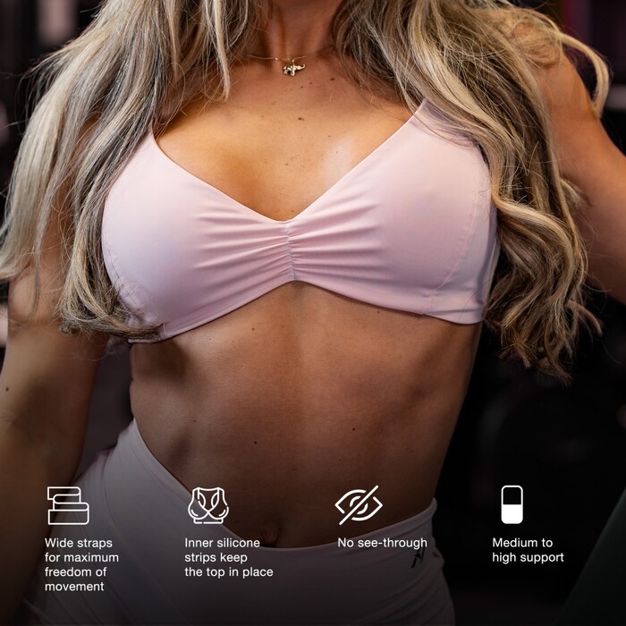 Топ Nebbia Sports Bra STRONG BEAUTY Black 424