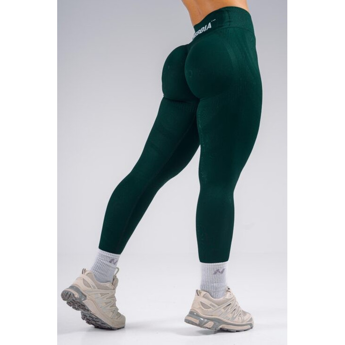 Легінси Nebbia High-Waist Extra Push-Up Leggings PRIMAL Dark Green 850
