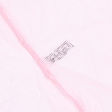 Халатик напівпрозорий Star Night з імітацією хутра та поясом, рожевий, M-L