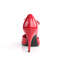 Туфлі Pleaser Vanity-415 *4 дюйми з Т-подібним ремінцем у стилі Д'Орсе, червоні