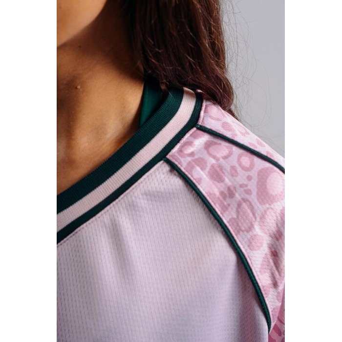 Футболка Nebbia Oversized T-Shirt '97 PRIMAL Pink Leopard 862