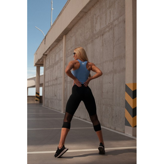 Легінси High-Waist ¾ Length Sporty Leggings 406 Black