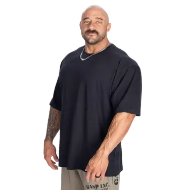 Футболка GASP HTK Slub Iron Tee 221117 Washed Black