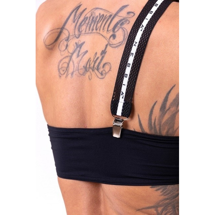 Купальний топ Nebbia Bikini top bandeau 672 Black