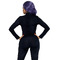 Комбінезон скелет із квітковим принтом Leg Avenue Floral skeleton catsuit M