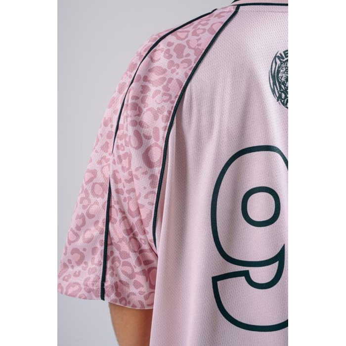 Футболка Nebbia Oversized T-Shirt '97 PRIMAL Pink Leopard 862
