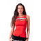 Майка Nebbia Tank Top 678 Red обтягуюча спортивна, плоскі шви