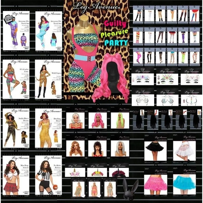 Самоклеящиеся украшения для лица и тела Leg Avenue Dahlia face jewels sticker