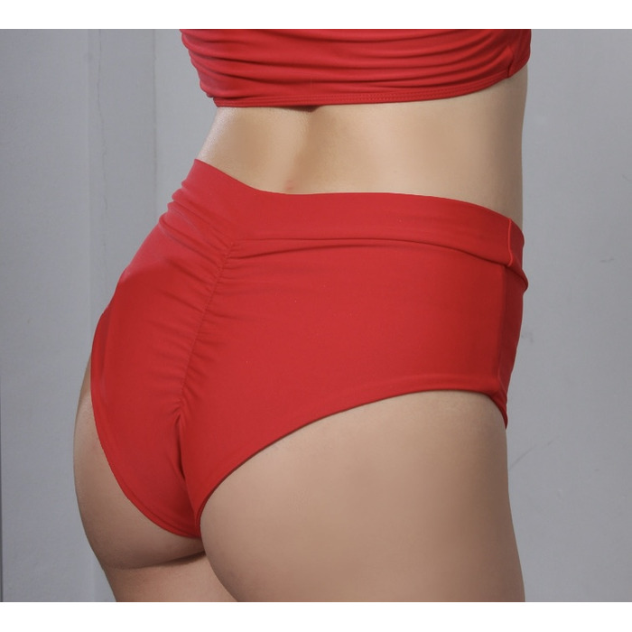 Шорти із складкою Червоні