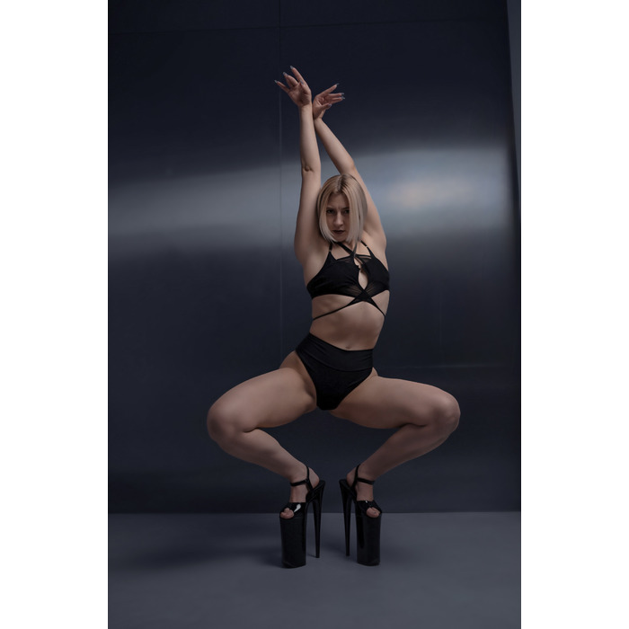 Спортивные шорты KRUTA MOVE из бифлекса с высокой посадкой для танцев и фитнеса