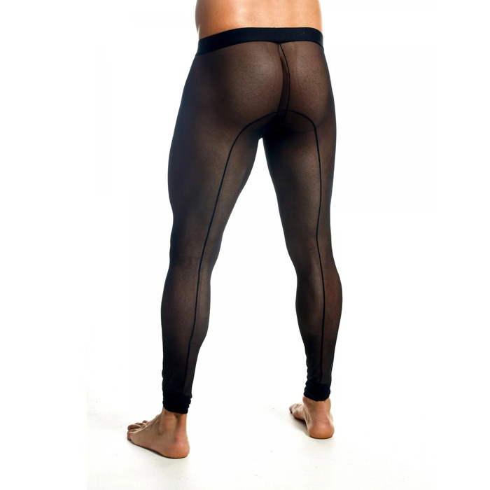 Лосины мужские в сетку MaleBasics черные, L