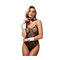 Комплект покоївки FISHNET DELUXE TUXEDO BUNNY TEDDY, OS