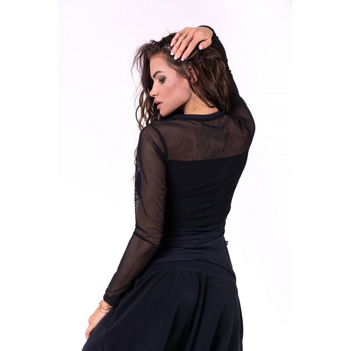 Лонгслів Nebbia Flash-Mesh Long Sleeve Shirt 664 Black