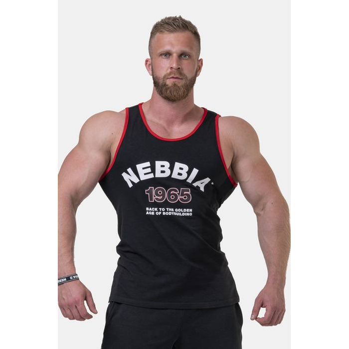 МАЙКА OLD-SCHOOL MUSCLE TANK TOP BLACK 193