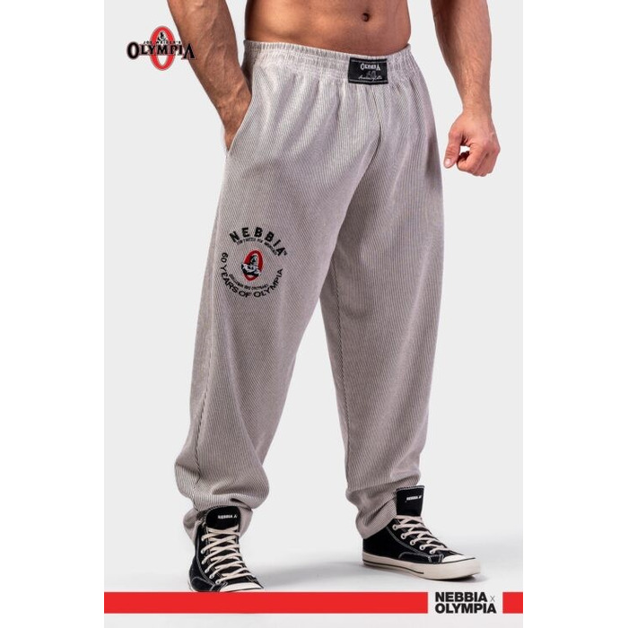 Штани Nebbia Oversized Sweat Joggers SIGNATURE Light Grey 796