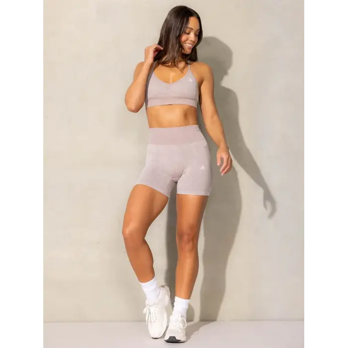 Шорты Ryderwear Stonewash Scrunch Seamless Shorts - Fawn Stonewash