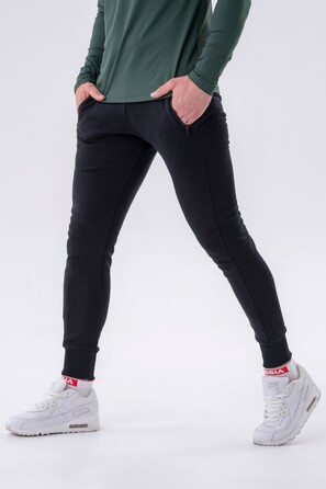 Штани Slim sweatpants with zip pockets 'Re-gain” 320 Black