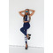 Леггинсы Nebbia High waisted gym leggings GLUTE CHECK Dark Blue 613 Blue Dark