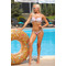 Купальник Hipkini white and pink 3334926
