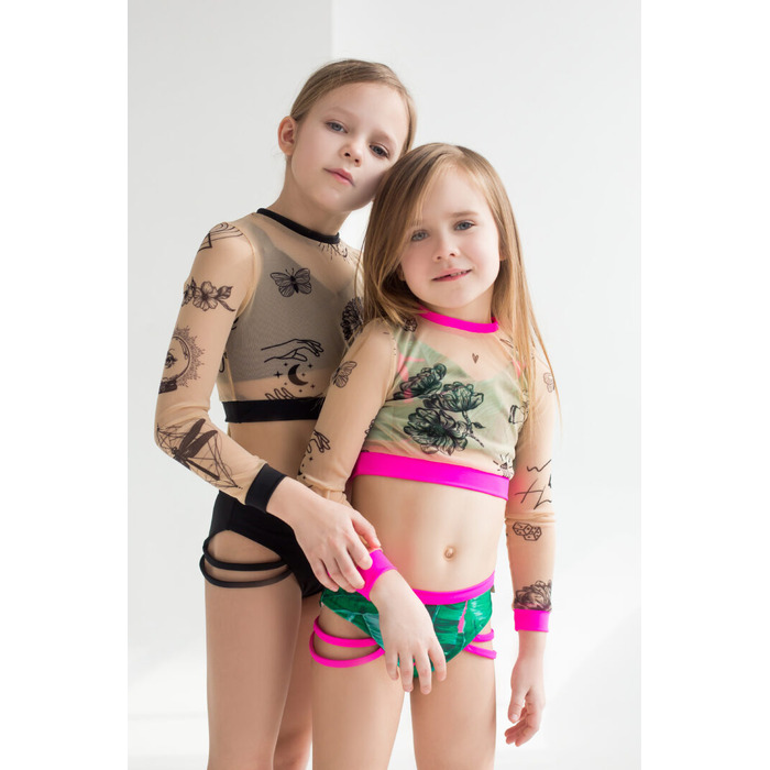 Купальник детский рашгард ТАТУ из spf35