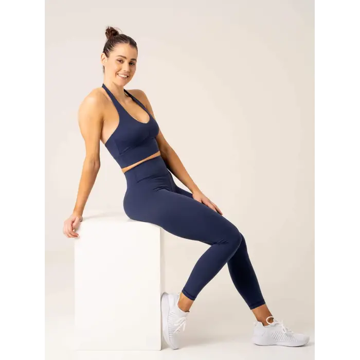 Топ Ryderwear NKD Arch Halter Sports Bra - Navy