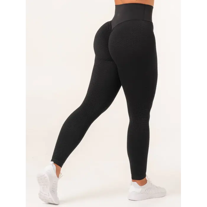 Леггинсы Ryderwear Honeycomb Scrunch Seamless Leggings - Black