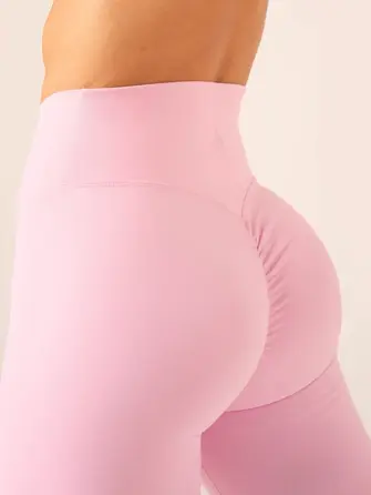 Леггинсы Ryderwear Momentum Cross Over Scrunch Leggings - Candy Pink