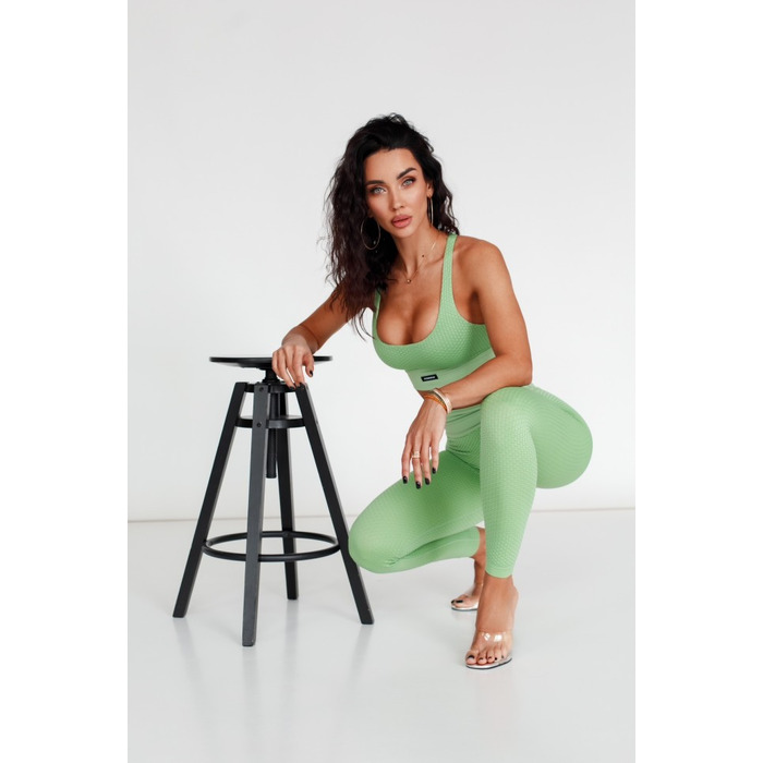 Леггинсы Ryderwear Honeycomb Scrunch Seamless Leggings - Sage