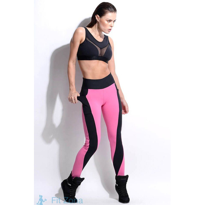 Легінси Superhot Pink/Black CAL1396
