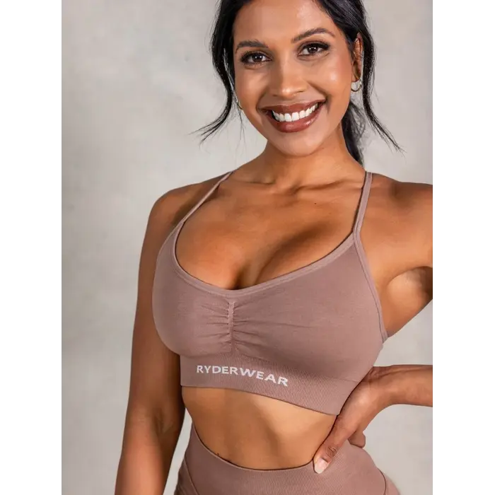 Топ Ryderwear NRG Seamless Sports Bra - Almond