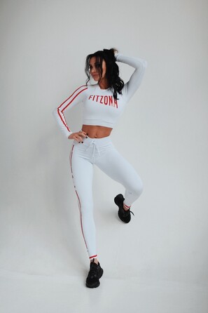 Легінси WHITE LEGGINGS FITZONA GIRL