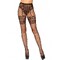 Колготки в сіточку із мереживом Leg Avenue Leg Avenue чорного кольору, O/S