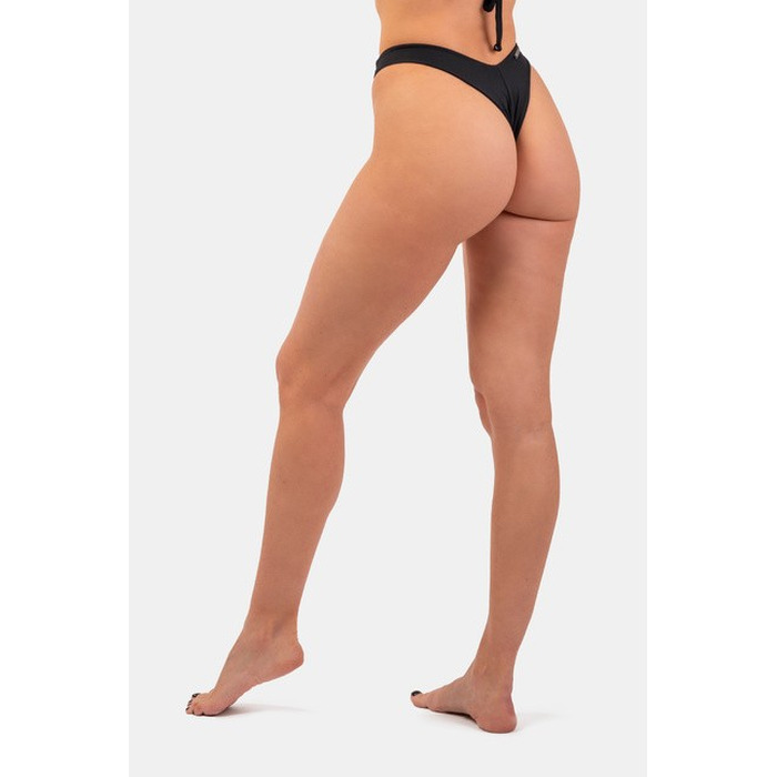 КУПАЛЬНІ ТРУСИКИ HIGH CUT V-SHAPE BIKINI BOTTOM BLACK 456