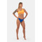 ТОП Nebbia ONE SHOULDER BANDEAU BIKINI TOP ORANGE NEON 449