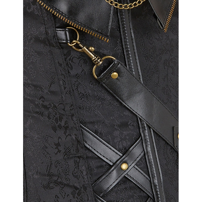 Корсет Star Night 14 Soft Steel Bones черный, XS