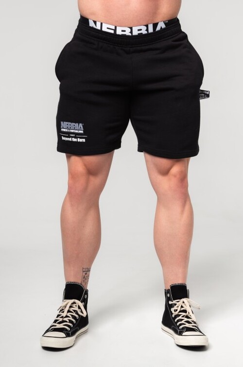 Шорти Nebbia Gym Sweatshorts GYM BRO Black 352