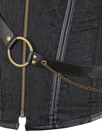 Корсет Star Night 14 Soft Steel Bones черный, XS