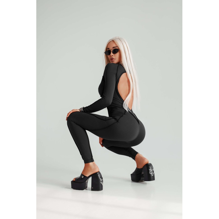 Комбінезон Fitzona Jumpsuit Fitness Black MACFTZ02