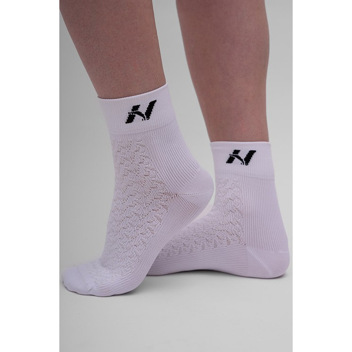 Носки NEBBIA 'HI-TECH' N-pattern Crew Socks White 130