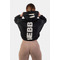 ХУДІ LOOSE FIT CROP HOODIE ICONIC BLACK 421