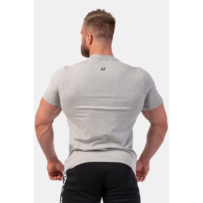 ФУТБОЛКА MINIMALIST LOGO NEBBIA T-SHIRT LIGHT GREY 291