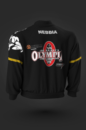 Бомбер Nebbia Men's Olympia Legendary Jacket | Limited Edition 1 of 1000 964 Black
