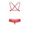 Комплект Obsessive 860-SET-3 2 pcs set red L / XL