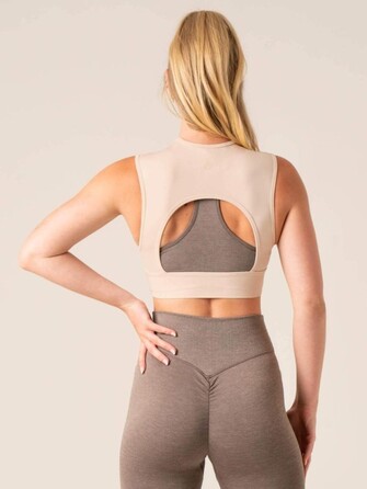 Топ Ryderwear Focus Seamless Tank - Chalk Marl