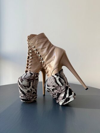 Защитные накладки на платформу для обуви Pole Dance Heels, принт «Зебра» — стиль и защита
